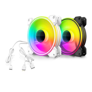 Fan case Coolmoon X3 RGB trắng