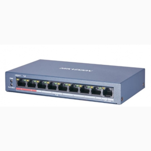 Switch Hikvision DS-3E0109P-E/M(B) - 8-Port PoE 100Mbps