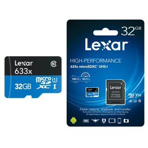 Thẻ nhớ Lexar 32GB MicroSDHC Class 10